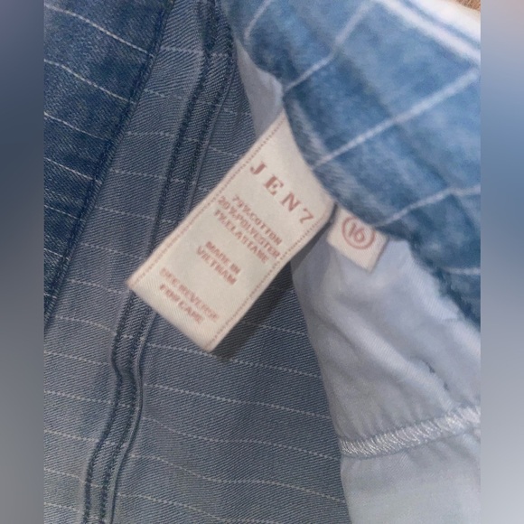 Jen 7 by 7 for All Mankind Bermuda Shorts size 16 - Picture 3 of 5